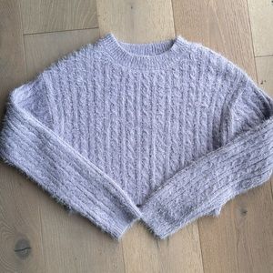 Garage clothing- cable knit  sweater